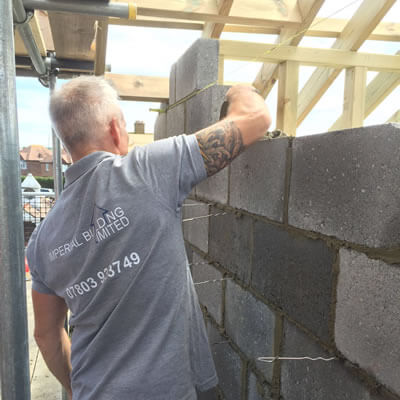 Blockwork / Brickwork / Loft Conversion Project in Cooden Bexhill